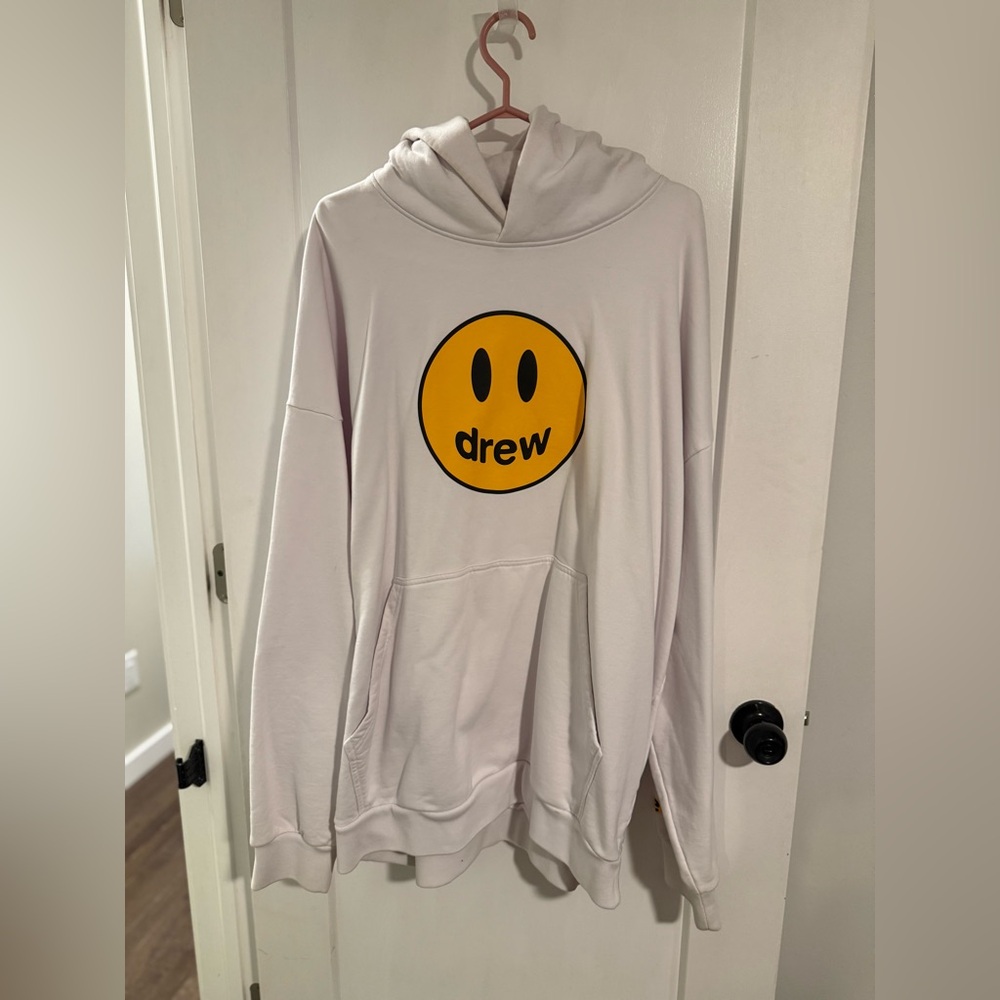 Drew House White Smiley Hoodie